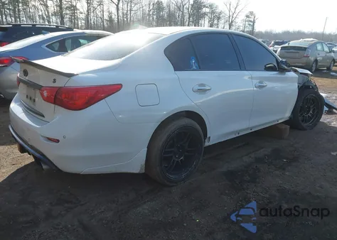 2017 Infiniti Q50 3.0T Sport из США, поврежденный, VIN JN1EV7AR0HM830627